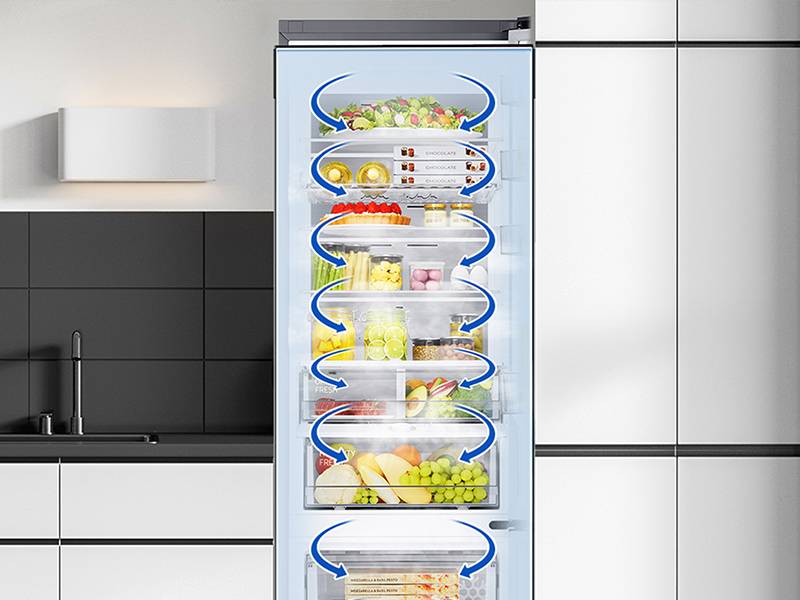 Frigorífico Samsung RB34C672EWW/EF - All-Around Cooling Frigorífico Samsung RB34C672EWW/EF All-Around Cooling