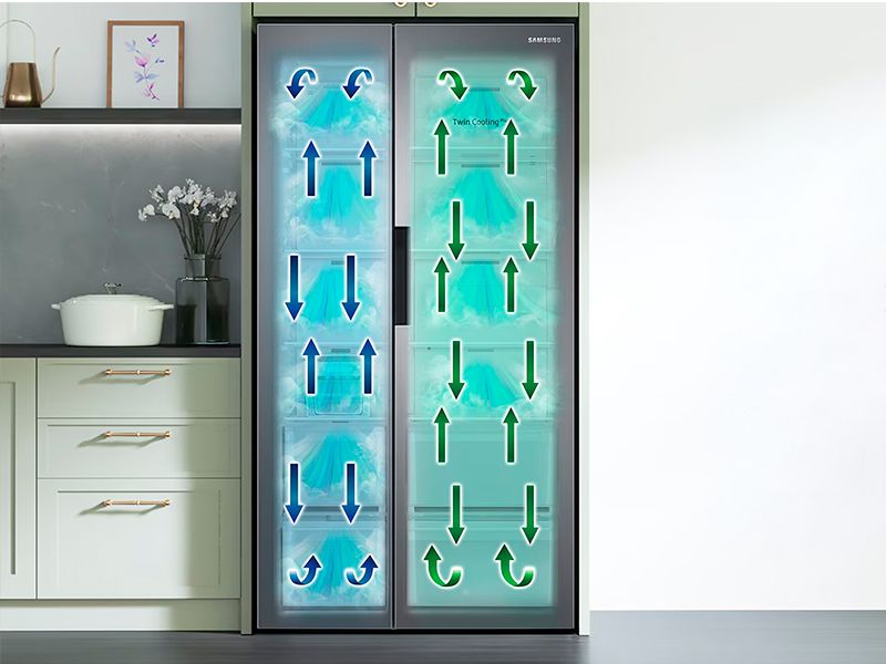 Frigorífico Samsung RB38C607AS9/EF Twin Cooling Plus™