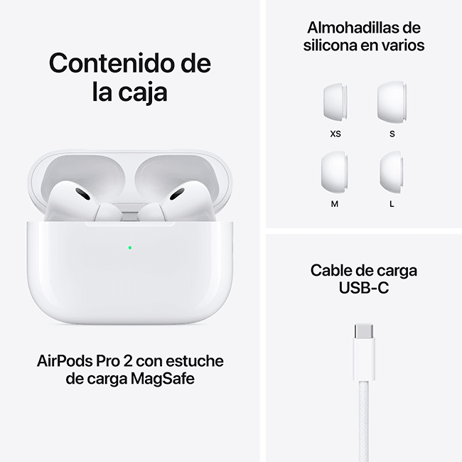 AirPods Pro 2ª generación USB-C AirPods Pro 2ª generación USB-C