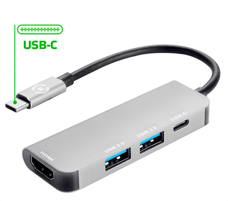 Celly Adaptador USB-C ProHubsPlus Celly Adaptador USB-C ProHubsPlus