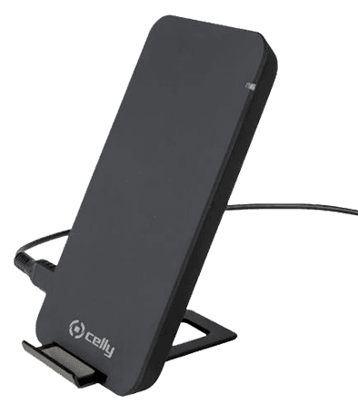 Cargador Inalámbrico Celly QI rápido 10W Cargador Inalámbrico Celly QI rápido 10W