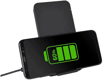 Cargador Inalámbrico Celly QI rápido 10W Cargador Inalámbrico Celly QI rápido 10W