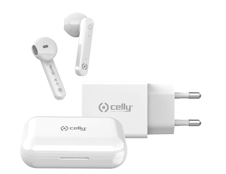 Cargador de Red 18W + Auriculares Inalámbricos BUZ1