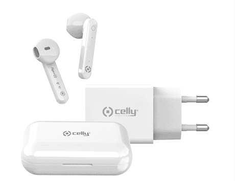 Cargador de Red 18W + Auriculares Inalámbricos BUZ1 Cargador de Red 18W + Auriculares Inalámbricos BUZ1