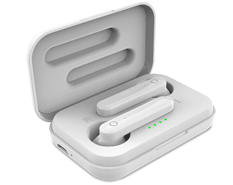 Cargador de Red 18W + Auriculares Inalámbricos BUZ1 Cargador de Red 18W + Auriculares Inalámbricos BUZ1