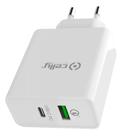 Cargador de Red 18W + Auriculares Inalámbricos BUZ1