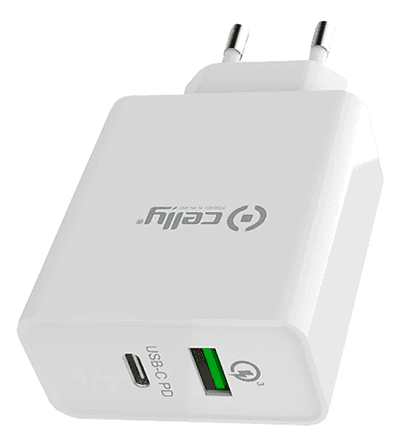 Cargador de Red 18W + Auriculares Inalámbricos BUZ1