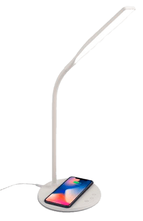 Celly lámpara LED con carga inalámbrica WLLIGHT blanca