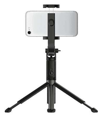 Trípode y palo selfie con bluetooth