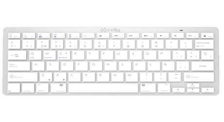Teclado inalámbrico Celly BT