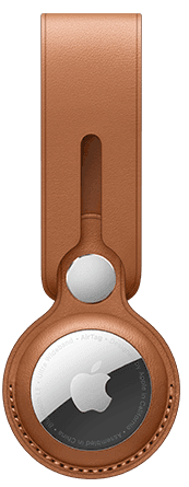 Correa de piel AirTag