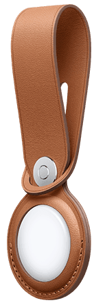 Correa de piel AirTag