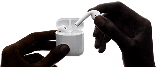 AirPods 2ª generación - Larga duración de batería AirPods 2ª generación Larga duración de batería