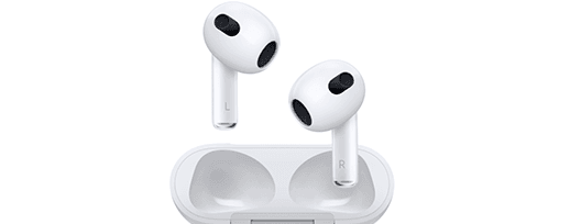 AirPods 3ª generacion + Estuche carga Lightning precio. Audio especial para que el sonido te envuelva