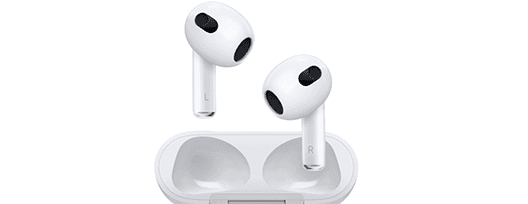 AirPods 3ª generacion + Estuche carga Lightning - Audio especial para que el sonido te envuelva AirPods 3ª generacion + Estuche carga Lightning Audio especial para que el sonido te envuelva
