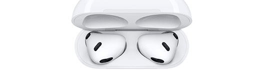 AirPods 3ª generacion + Estuche carga Lightning Sonido de alta facilidad
