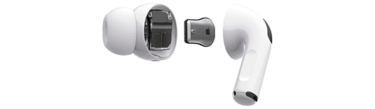 Airpods Pro (2021) blancos con estuche de carga - Oír para creer Airpods Pro (2021) blancos con estuche de carga Oír para creer