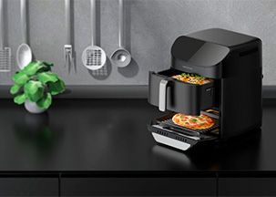 Freidora de aire Cecofry FoodCourt 11000 Doble cesta