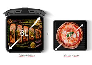 Freidora de aire Cecofry FoodCourt 11000 - 11L de mayor capacidad Freidora de aire Cecofry FoodCourt 11000 11L de mayor capacidad