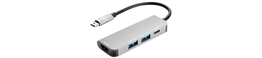 Celly Adaptador USB-C ProHubsPlus ¡Cómodo y ligero!