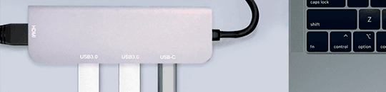 Celly Adaptador USB-C ProHubsPlus - ¡Multi-puerto! Celly Adaptador USB-C ProHubsPlus ¡Multi-puerto!