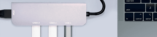 Celly Adaptador USB-C ProHubsPlus - ¡Multi-puerto! Celly Adaptador USB-C ProHubsPlus ¡Multi-puerto!