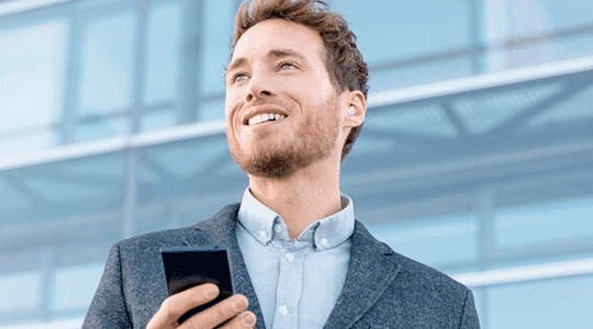 Auriculares bluetooth BhTwinsMini negros Diseño elegante y cómodo