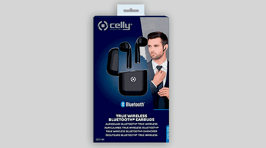Celly auriculares bluetooth Zed1 negro Comodidad