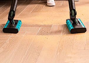 Aspirador escoba Cecotec Conga Rockstar 5500 Hurricane Twice Doble cabezal para el doble de limpieza