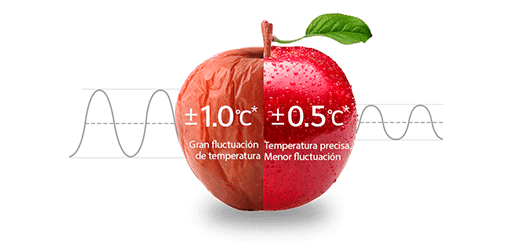 LG Frigorífico wifi GBB72NSUCN1 Inox Tus alimentos tan frescos como el primer día