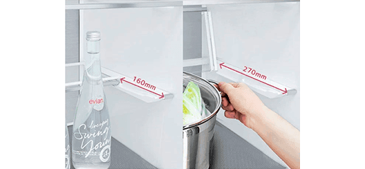 LG Frigorífico wifi GBB72SWUCN1 Blanco precio. Perfecta para ollas y botellas