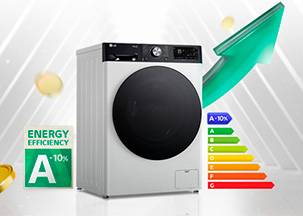 LG lavadora wifi F4WR7010AGW blanca Electrodomésticos con la Máxima Eficiencia del Mercado