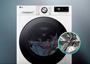 LG lavadora wifi F4WR7010AGS inox precio. Mayor durabilidad e higiene