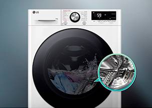 LG lavadora wifi F4WR7010AGS inox - Mayor durabilidad e higiene LG lavadora wifi F4WR7010AGS inox Mayor durabilidad e higiene