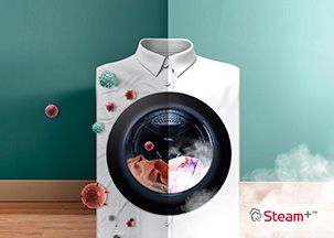 LG lavadora wifi F4WR7010AGS inox precio. Steam+™. Higiene y cuidado de tu ropa con vapor