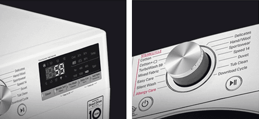 LG lavadora wifi F4WV5010S2S El mejor diseño y funcionalidad