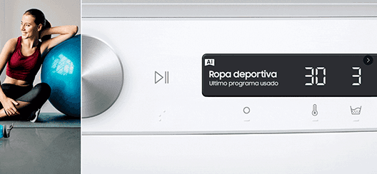 Lavadora Samsung WW90T534DTW/S3 - Inteligencia Artificial Lavadora Samsung WW90T534DTW/S3 Inteligencia Artificial