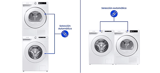 Lavadora Samsung WW90T534DTW/S3 precio. Auto Cycle Link