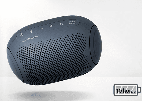 Altavoz portátil LG XBOOM Go PL2 - Batería de larga duración. Música de alta calidad durante más tiempo Altavoz portátil LG XBOOM Go PL2 Batería de larga duración. Música de alta calidad durante más tiempo