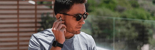 Auriculares True Wireles LG TONE Free HBS FN4 Detección automática de uso. Emparejamiento y pausa automática