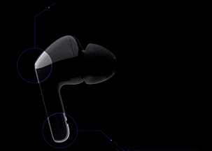 Auriculares True Wireles LG TONE Free HBS FN4 Llamadas claras y nítidas. Reducción del ruido y eliminación del eco.