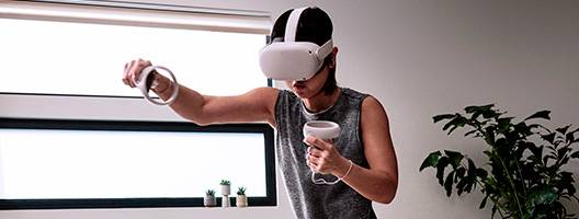 Gafas de realidad virtual Meta Quest 2 - Configuradas para la seguridad Gafas de realidad virtual Meta Quest 2 Configuradas para la seguridad