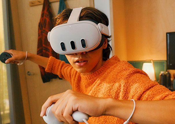 Gafas de realidad virtual Meta Quest 3 reacondicionado - Súper. Potencia Gafas de realidad virtual Meta Quest 3 reacondicionado Súper. Potencia