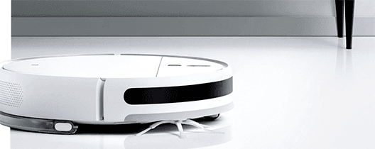Xiaomi Mi Robot Vacuum-Mop 2 blanco La nueva configuración de los cepillos ofrece una limpieza a fondo incluso en esquinas y huecos