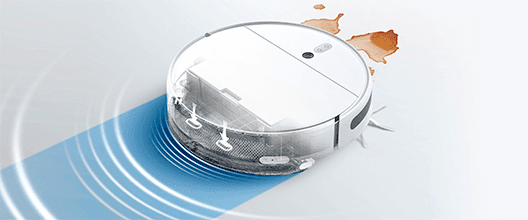 Xiaomi Mi Robot Vacuum-Mop 2 blanco Fregado a presión mejorado para ayudar a eliminar las manchas