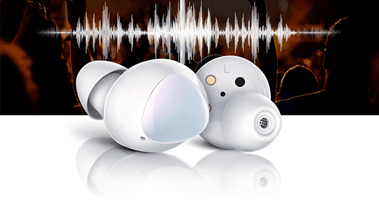 Samsung Galaxy Buds blancos precio. Sonido más definido