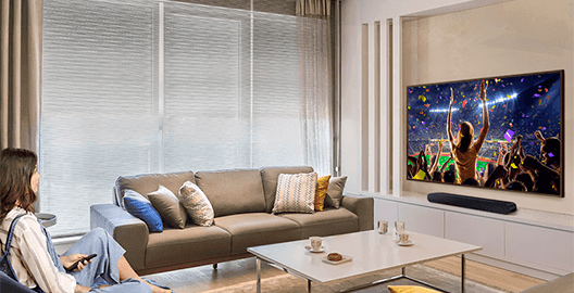 Barra de sonido Samsung HWS60B Dolby Atmos inalámbrico