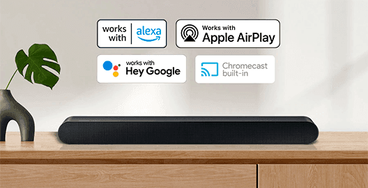 Barra de sonido Samsung HWS60B - Compatible con asistentes de voz Barra de sonido Samsung HWS60B Compatible con asistentes de voz