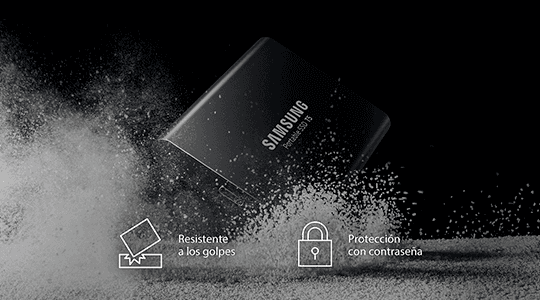 Samsung Portable SSD T5 1TB - Sólido por dentro y por fuera Samsung Portable SSD T5 1TB Sólido por dentro y por fuera