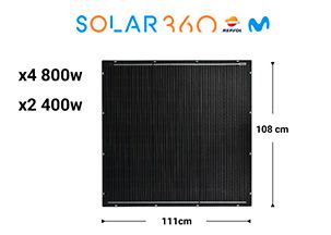 Panel Solar 400 W precio. Tus paneles solares en un espacio reducido